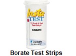 Insta-Test Borate Test Strips