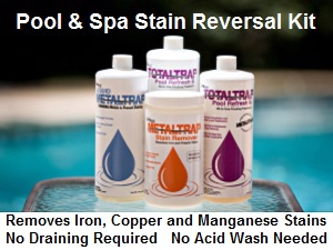 MetalTrap Stain Reversal Kit, for pools and spas