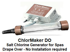ChlorMaker DO salt chlorine generator, for spas.