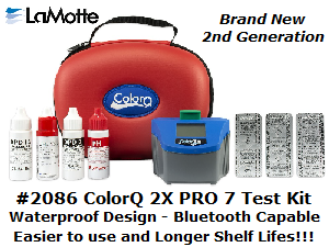 #2086 ColorQ 2X PRO 7 Pool and Spa Test Kit