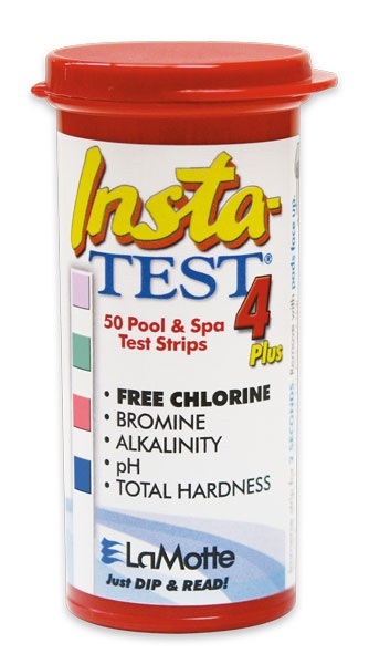 Insta-Test 4-Plus Pool and Spa Test Strips.