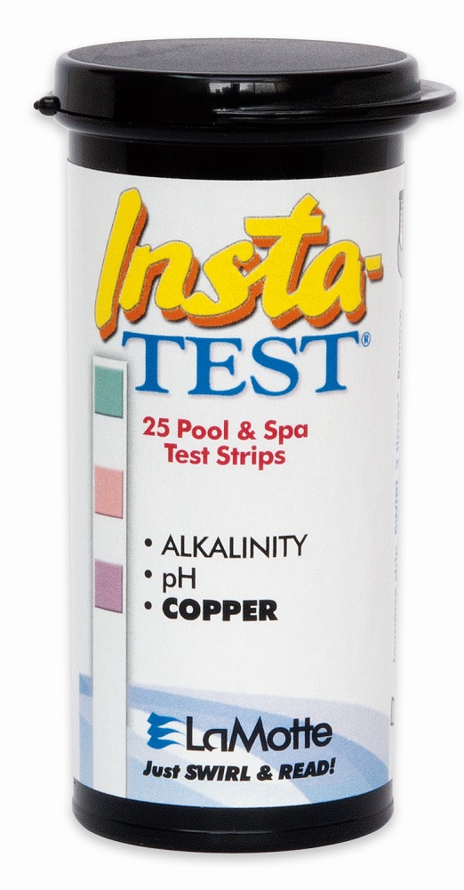 Insta-Test Copper, pH and TA Test Strips, for Pools and Spas.