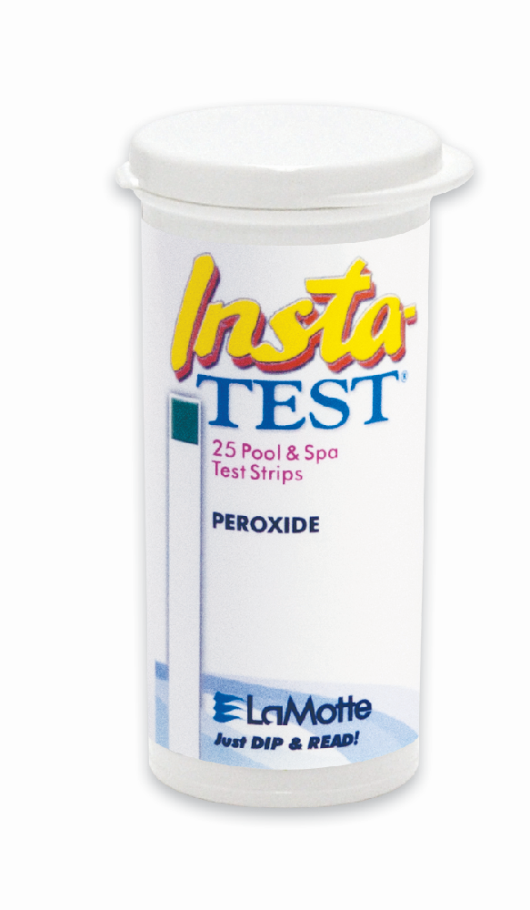Insta-Test Peroxide (Biguanide Shock) Pool and Spa Test Strips.