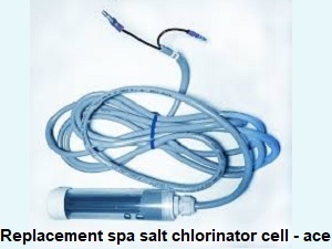 Replacement spa salt chlorinator cell - ace