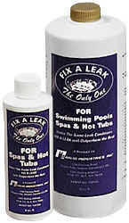 Fix A Leak seals pool leaks and spa leaks.