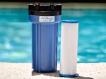 MetalTrap Single-Cartridge 5-Micron Filter System, for pools and spas.